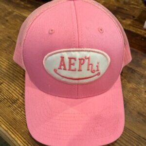 AEPHI Sorority Trucker Hat - PINK